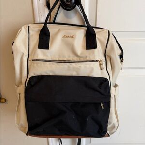 Lovevook Black and Cream backpack